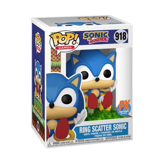 Funko Pop! Sonic - Ring Scatter Sonic (PX)