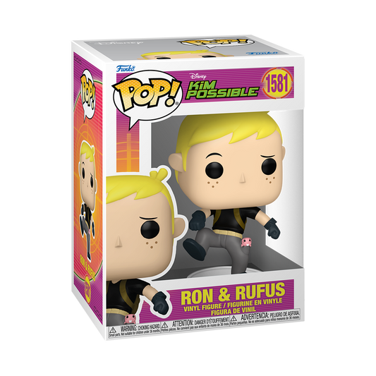 Funko Pop! Kim Possible -  Ron & Rufus