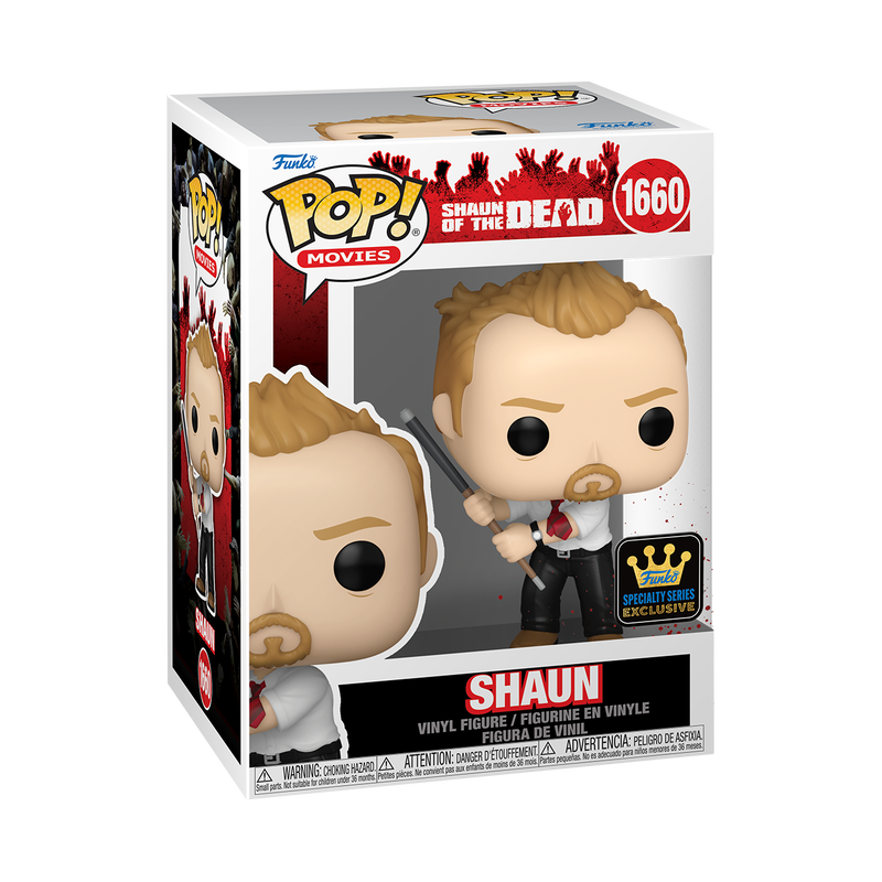 Funko Pop!  Shaun of the Dead - Shaun (Specialty Series)