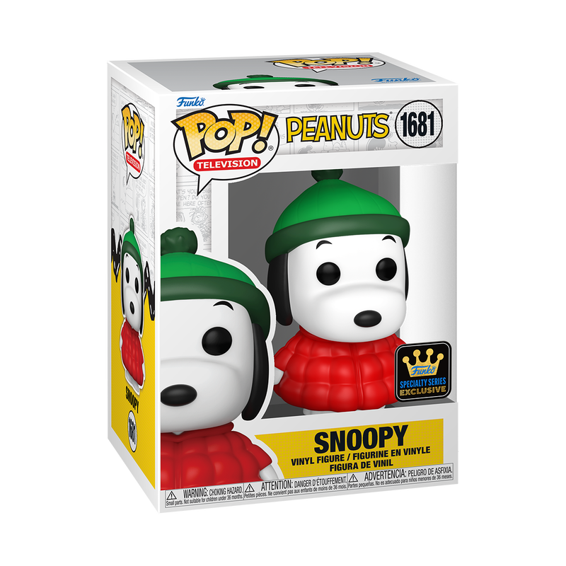 Funko Pop! Peanuts - Snoopy in Coat (Specialty Series)