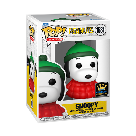 Funko Pop! Peanuts - Snoopy in Coat (Specialty Series)