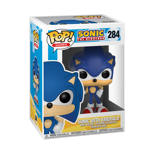 Funko Pop! Sonic - Sonic With Emerald