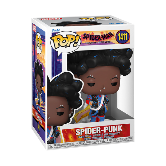 Funko Pop!  Spider-Man Across The Spider-Verse - Spider-Punk Unmasked