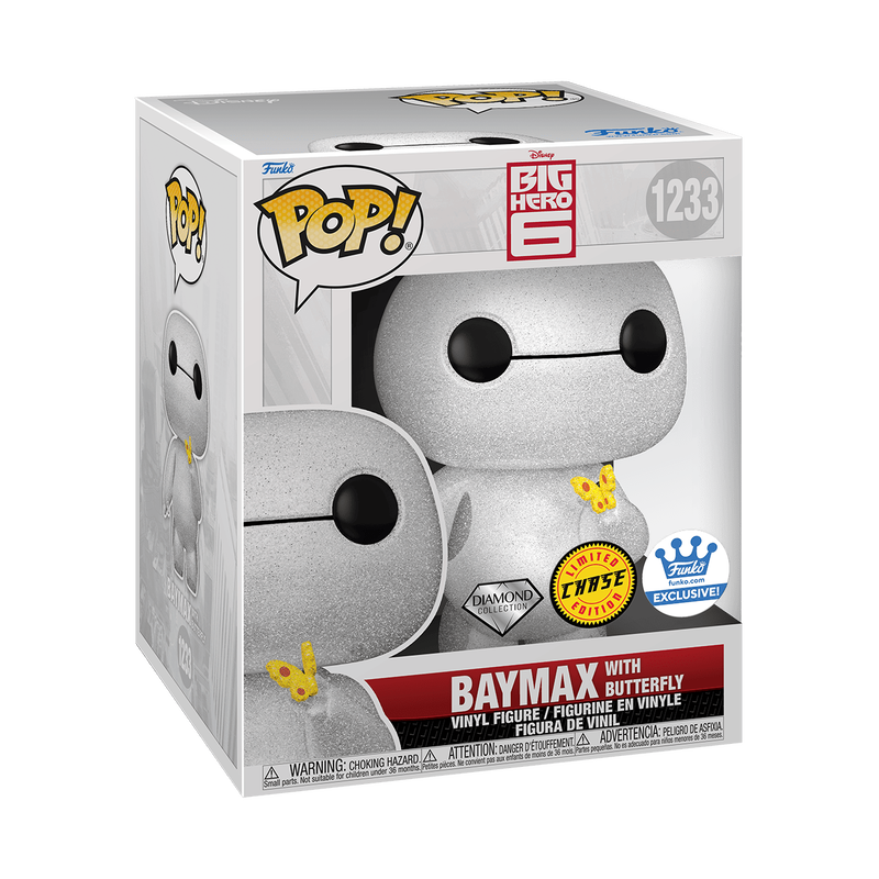 Funko Pop! Disney - Baymax With Butterfly CHASE (Funko Shop) 6-inch