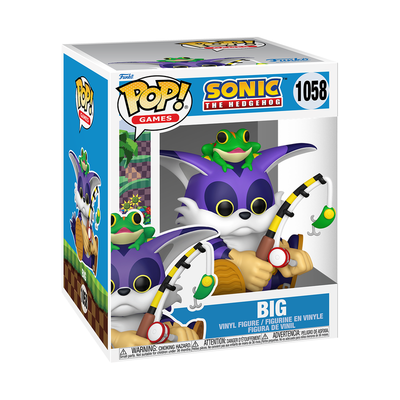 Funko Pop! Sonic the Hedgehog - Big Super 6-Inch