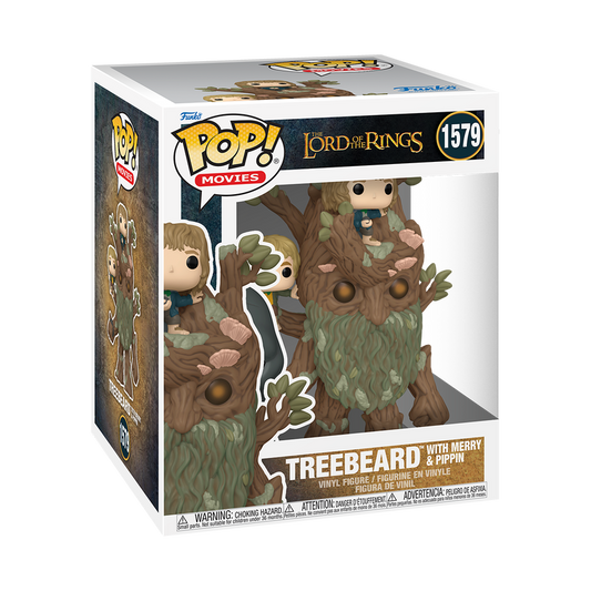 Funko Pop! Lord Of The Rings - Treebeard with Merrry and Pippin