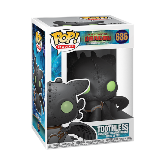 Funko Pop!  How to Train Your Dragon 3 - Toothless