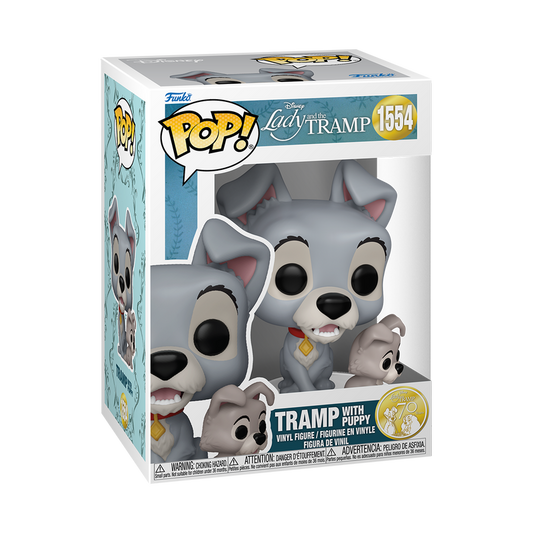 Funko Pop! Disney - Lady and the Tramp 70th Anniversary Tramp with Puppy