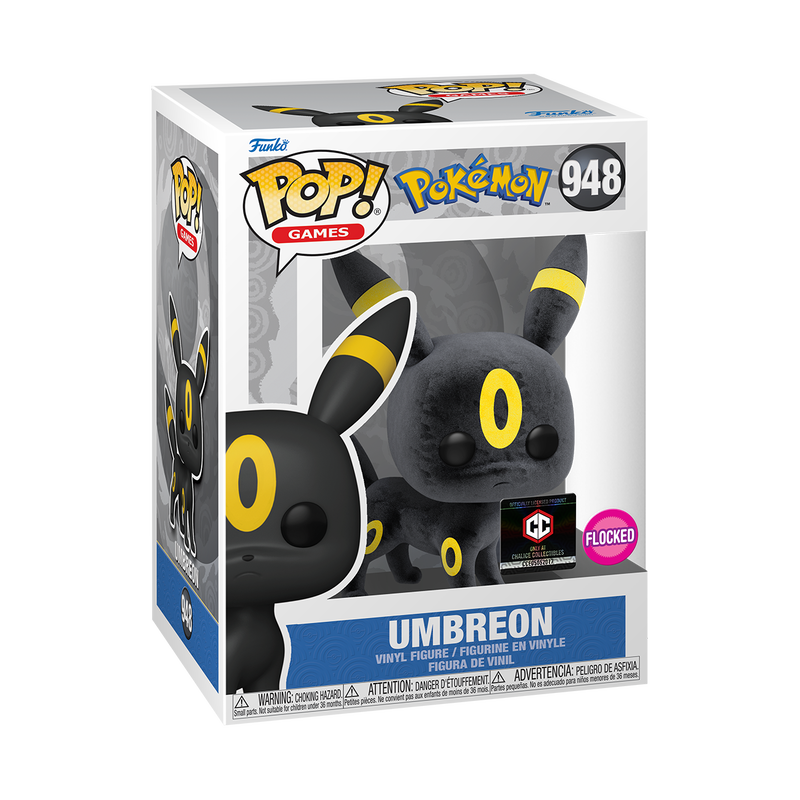 Funko Pop! Pokémon - Umbreon Flocked (Chalice)