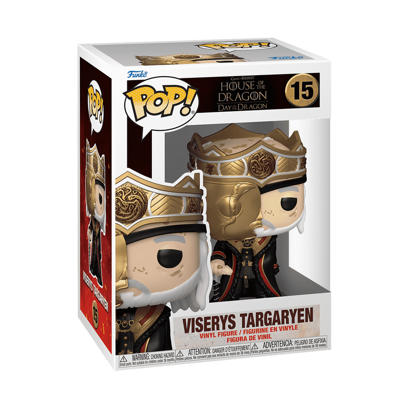 Funko Pop!  House of the Dragon - Viserys Targaryen with Mask