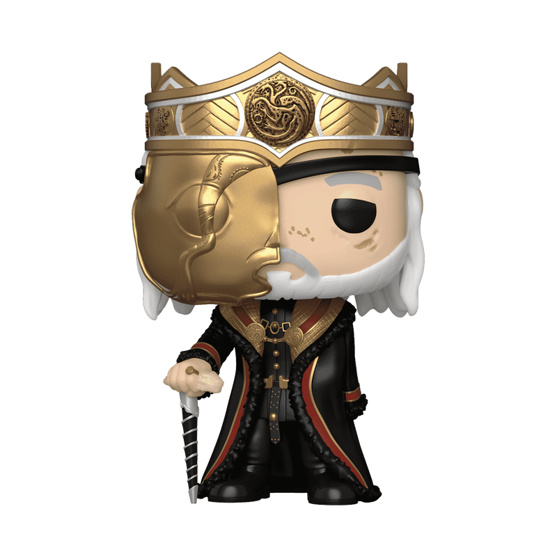 Funko Pop!  House of the Dragon - Viserys Targaryen with Mask