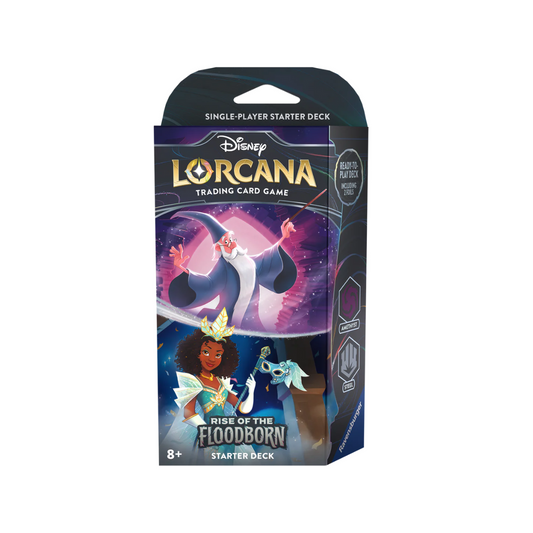 Disney Lorcana: Rise of the Floodborn Starter Deck (Amethyst & Steel) - Rise of the Floodborn (2)