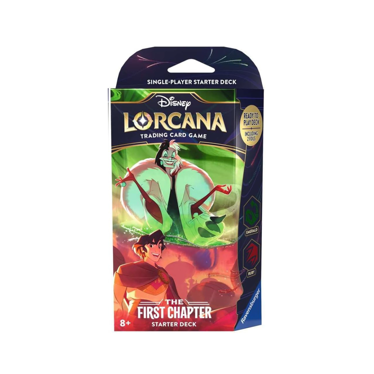 Disney Lorcana: The First Chapter TCG Starter Deck Ruby & Emerald