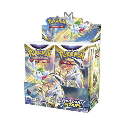 POKEMON TCG: Sword & Shield-Brilliant Stars-  Booster Display Box (36 Packs)