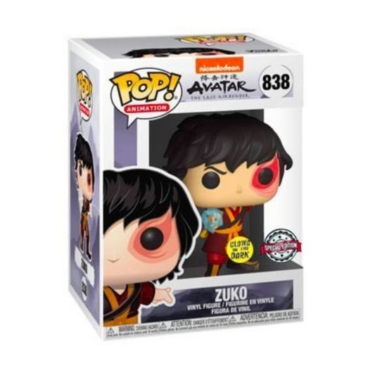 Funko Pop! Avatar The Last Airbender -  Zuko Glow (Special Edition)