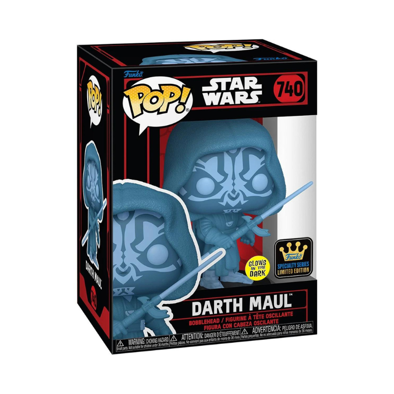 Funko Pop!  Star Wars - Hologram Darth Maul Glow (Specialty Series)