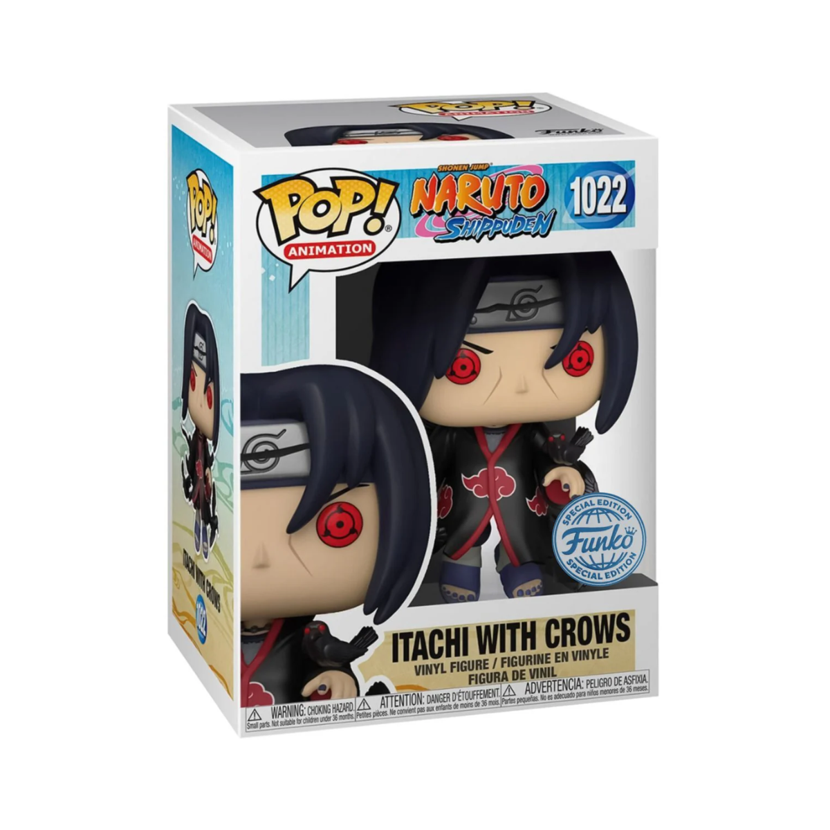 Funko Pop! Naruto Shippuden - Itachi With Crows (Special Edition) DMG