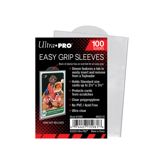 Card Sleeves: Ultra Pro Easy Grip Soft Sleeves (100ct)