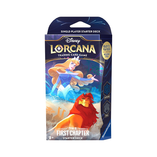 Disney Lorcana: The First Chapter TCG Starter Deck Sapphire & Steel