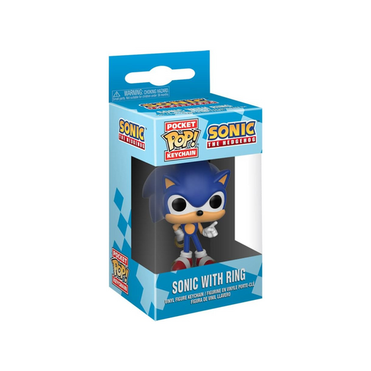 Funko Pop! Keychain: Sonic With Ring