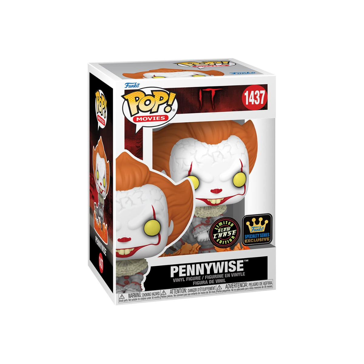 Funko Pop!  IT - Pennywise Dancing Glow CHASE (Specialty Series)