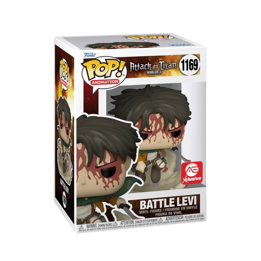 Funko Pop! Attack On Titan - Battle Levi Bloody (AE)