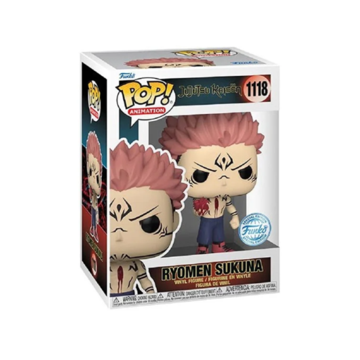 Funko Pop! Jujutsu Kaisen - Sukuna With Heart (Special Edition)