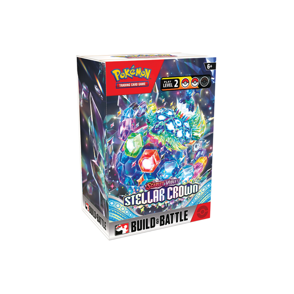 Pokemon TCG: Scarlet & Violet 07 Stellar Crown- Build & Battle Box