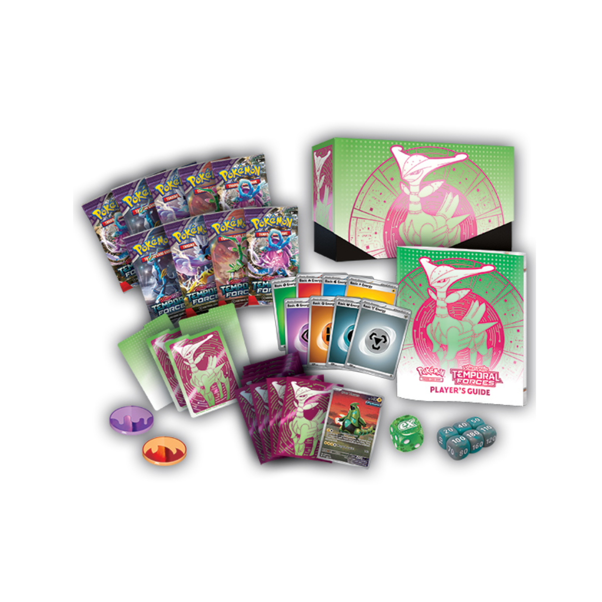 Pokemon TCG: Scarlet & Violet 05 Temporal Forces- Elite Trainer Box