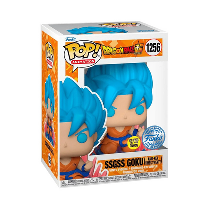 Funko Pop! Dragon Ball Super - SSGSS Goku Kaio-ken Times Twenty (Special Edition)