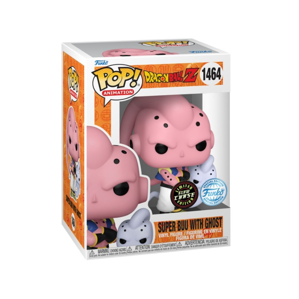 Funko Pop! Dragon Ball Z - Super Buu w/ Ghost CHASE (Special Edition)