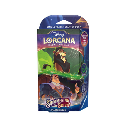 Disney Lorcana: Shimmering Skies Starter Deck (Emerald & Steel)