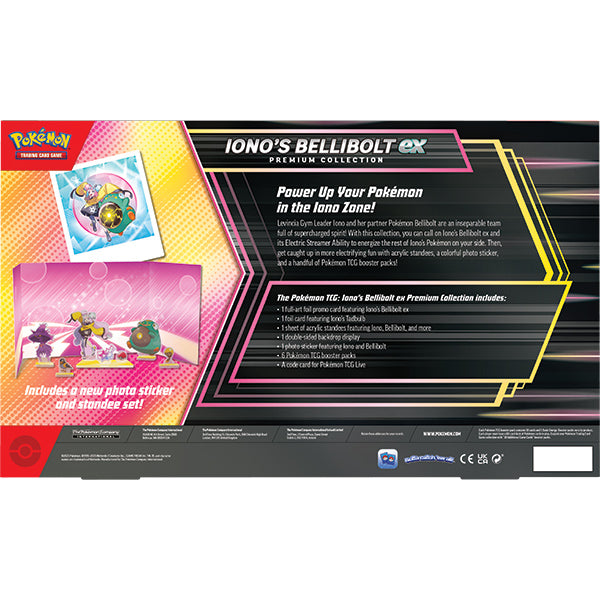 Pokemon TCG: Iono’s Bellibolt Ex Premium Collection