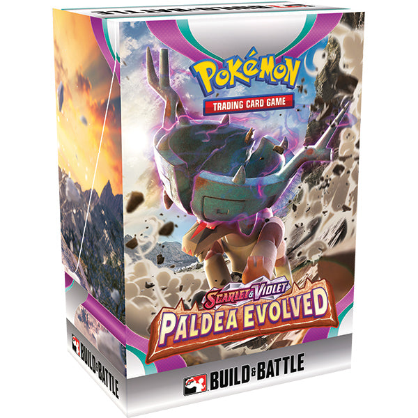 Pokemon TCG: Scarlet & Violet 02 Paldea Evolved- Build & Battle Box