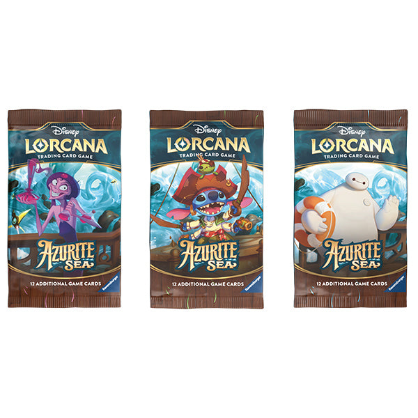 Disney Lorcana: Azurite Sea Booster Box (24 Packs)