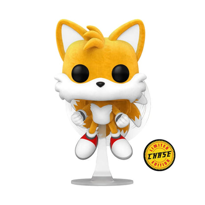 Funko Pop! Sonic the Hedgehog - Tails Flying Flocked CHASE (Specialty Series)