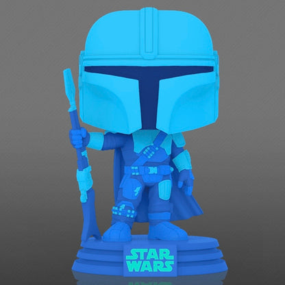 Funko Pop! Star Wars: The Mandalorian Hologram Glow-in-the-Dark (Entertainment Earth Exclusive)